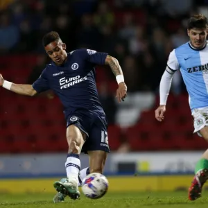 Millwall's Paris Cowan-Hall Thwarts by Jason Steele's Save at Ewood Park (Sky Bet Championship: Blackburn Rovers vs Millwall)