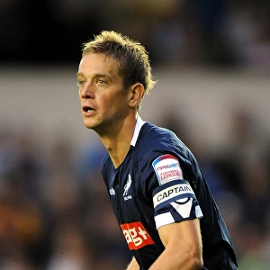 Millwall's Paul Robinson in Action Against Peterborough United, Npower Championship 2011-12 - The Den