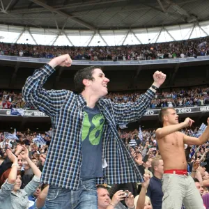 Millwall v Swindon League One Play-off Final Collection: The Fans