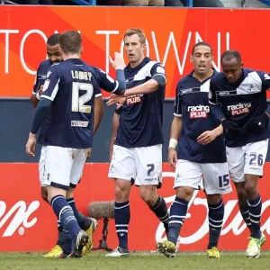 Millwall FC Print - Rob Hulse Celebrates Second Goal