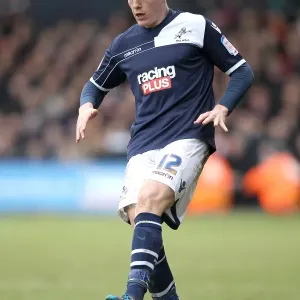 Millwall FC Print: Shane Lowry in FA Cup Action