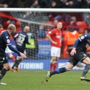 Millwall's Shane Lowry Scores Second Goal Against Charlton Athletic in Npower Championship Match Millwall's Shane Lowry Scores Second Goal Against Charlton Athletic in Npower Championship Match