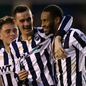 Millwall's Shaun Cummings Celebrates Second Goal Against AFC Bournemouth in Emirates FA Cup Third Round Millwall's Shaun Cummings Celebrates Second Goal Against AFC Bournemouth in Emirates FA Cup Third Round