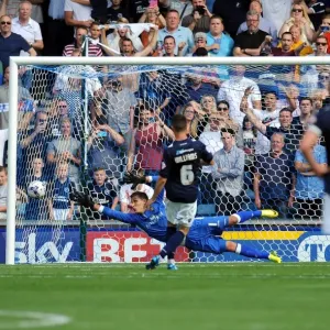 Millwall FC Print - Shaun Williams Penalty Kick at The New Den