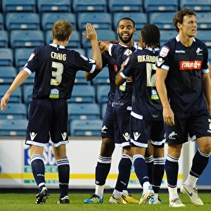 Millwall's Thrilling First Goal vs. Peterborough United in Championship Match (17-08-2011)