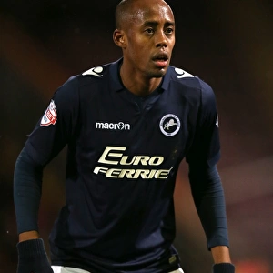 Nadjim Abdou of Millwall in FA Cup Third Round Replay Action at Bradford City's Valley Parade