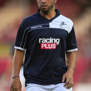 Pre-Season Friendly: Lee Cook in Action for Millwall against Brentford at Griffin Park (16-07-2013)