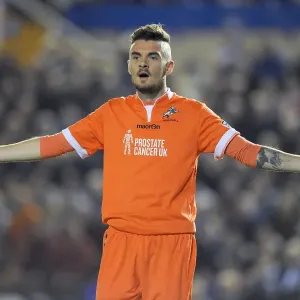 Scott Malone of Millwall Faces Off Against Birmingham City in Sky Bet Championship Action at St. Andrew's
