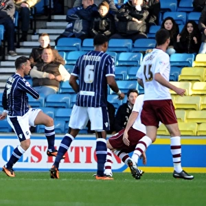 Scott McDonald Scores First Goal: Millwall vs. Burnley in Sky Bet Championship at The New Den
