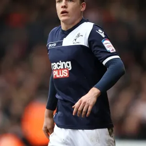 Millwall FC Print: Shane Lowry in FA Cup Action