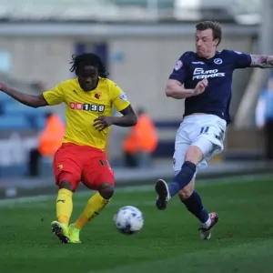 Sky Bet Championship Prints: Sky Bet Championship - Millwall V Watford - The New Den