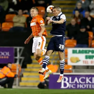Sky Bet Championship Prints: Sky Bet League One - Blackpool V Millwall - Bloomfield Road