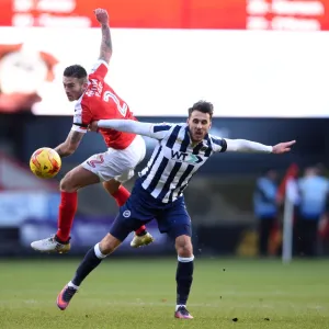 Sky Bet League One Framed Print Collection: Sky Bet League One - Charlton Athletic v Millwall - The Valley