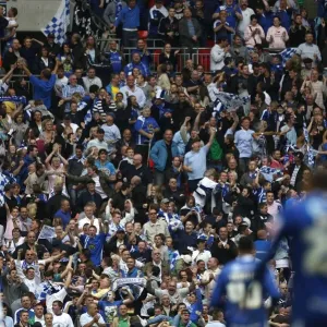 Millwall V Swindon League One Play-off Final Prints: The Fans
