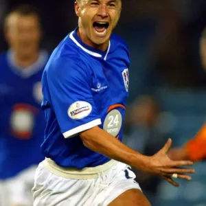 Millwall FC Print - Dennis Wise Celebrates