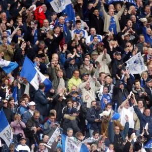 Sunderland vs Millwall - AXA FA Cup Semi-Final: Millwall Fans Excitement at Old Trafford