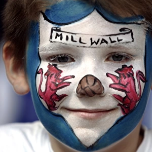 Young Millwall Fan's Thrill at the AXA FA Cup Final: Manchester United vs. Millwall
