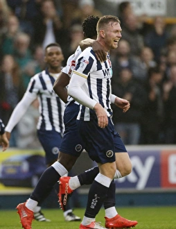 Aiden O'Brien's Goal Celebration: Millwall Takes the Lead against Bristol Rovers in Sky Bet League One
