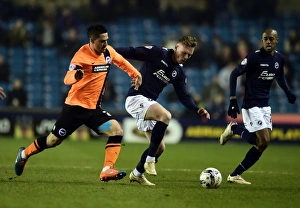 Battle for the Ball: Aiden O'Brien vs. Beram Kayal - Millwall vs. Brighton and Hove Albion (Sky Bet Championship)