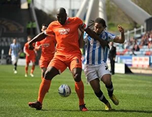 Huddersfield Town v Millwall : John Smith's Stadium : 20-04-2013 Collection: Battle for Supremacy: Huddersfield Town vs. Millwall, Npower Championship