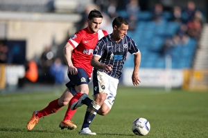 Season 2013-14 Prints: Battle for Supremacy: Millwall vs. Blackburn Rovers in Sky Bet Championship Clash