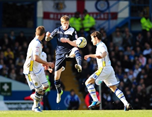 Season 2012-13 Prints: Battleground Elland Road: Michael Brown vs