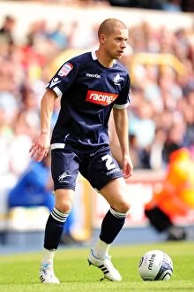 Images Dated 17th September 2011: Championship Showdown at The Den: Millwall vs. West Ham United - A Battle Between Alan Dunnes