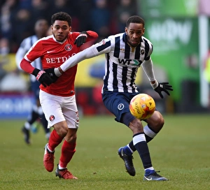 Charlton Athletic vs Millwall: Intense Battle Between Jay Dasilva and Shaun Cummings at The Valley