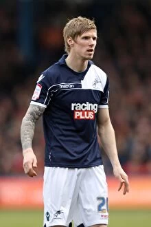 FA Cup - Round 5 : Luton Town v Millwall : Kenilworth Road : 16-02-2013 Collection: FA Cup Fifth Round: Andy Keogh Scores for Millwall against Luton Town at Kenilworth Road