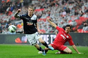 Season 2012-13 Prints: FA Cup - Semi Final - Millwall v Wigan Athletic - Wembley Stadium