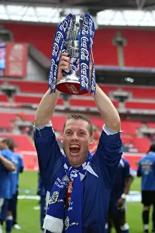 The Glory of Millwall: Neil Harris's Triumphant Wembley Victory with the League One Play-Off Trophy