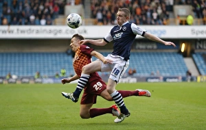 Intense Rivalry: Ferguson vs McMahon in the Millwall vs Bradford City Sky Bet League One Play-Off Semi-Final Second Leg