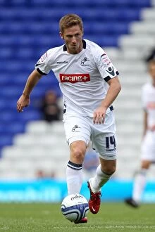 James Henry of Millwall in Action against Birmingham City in the Npower Championship at St. Andrew's (September 11, 2011)