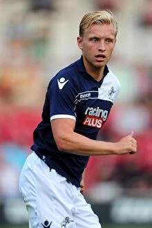 Images Dated 16th July 2013: Josh Wright in Action: Millwall vs. Brentford - Pre-Season Friendly at Griffin Park (July 16, 2013)