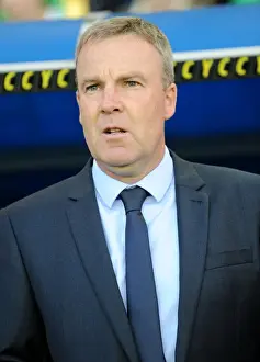 2010-11 Season Prints: Kenny Jackett and Millwall: New Den Team's Determined Leader in Carling Cup Clash Against Middlesbrough