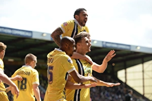 Lee Gregory Scores Millwall's First Goal in Sky Bet League One Play-Off Semifinal against Bradford City (2015-16)