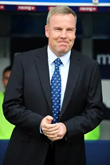 Previous Season Prints: Millwall Manager Kenny Jackett Pre-Game at The Den vs Nottingham Forest (Npower Football League Championship)