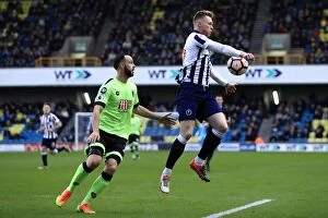 Images Dated 7th January 2017: Millwall vs AFC Bournemouth: FA Cup Third Round Battle at The Den