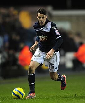 Images Dated 25th January 2013: Millwall vs Aston Villa: FA Cup Fourth Round at The Den (2013) - Millwall's Battle