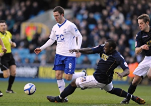 FA Cup Moment Prints: Millwall vs Birmingham City: A Battle for FA Cup Possession - Danny Shittu vs Craig Gardner (January 2011)