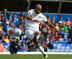 Previous Season Prints: Millwall vs Birmingham City: Hamer Bouazza in Action at St