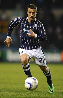 Season 2013-14 Prints: Millwall vs Birmingham City: Sky Bet Championship Showdown at The Den - Scott McDonald Goals