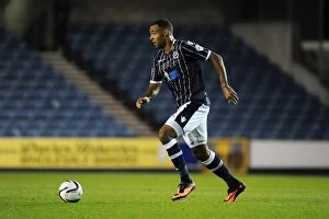 Images Dated 17th September 2013: Millwall vs Blackpool: Liam Trotter at The Den - Sky Bet Championship (September 17, 2013)
