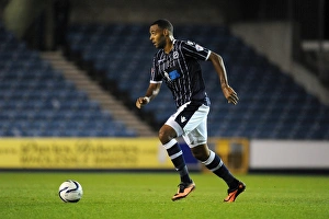 Season 2013-14 Prints: Millwall vs Blackpool: Liam Trotter at The Den - Sky Bet Championship (September 17, 2013)