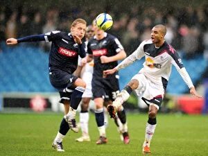 Images Dated 18th February 2012: Millwall vs. Bolton Wanderers: A Battle for FA Cup Possession - Fifth Round, 2012