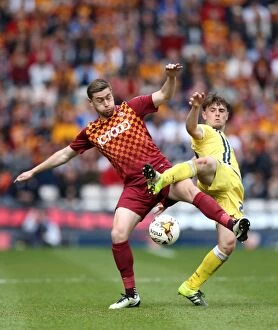 Images Dated 15th May 2016: Millwall vs. Bradford City: Intense Rivalry in the Sky Bet League One Play-Offs (2015-16)