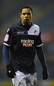 Images Dated 19th January 2013: Millwall vs Burnley: Nathan Tyson at The Den - Npower Championship (19-01-2013)