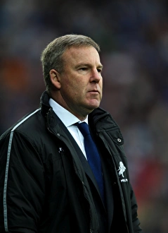 Season 2011-12 Prints: Millwall vs. Cardiff City: Kenny Jackett Leads The Lions at Cardiff City Stadium (Npower Football League Championship)