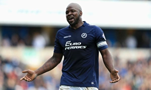 Millwall vs Cardiff City: Danny Shittu in Action at The New Den (Sky Bet Championship)