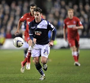 Images Dated 1st December 2012: Millwall vs Charlton Athletic: Adam Smith in Action at The Den during Npower Championship Match